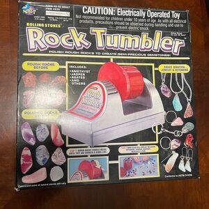 Rock Tumbler Kit with Accessories